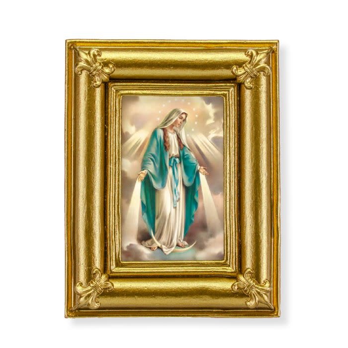 Framed Blessed Virgin Mary Picture - Reilly's Church Supply & Gift Boutique