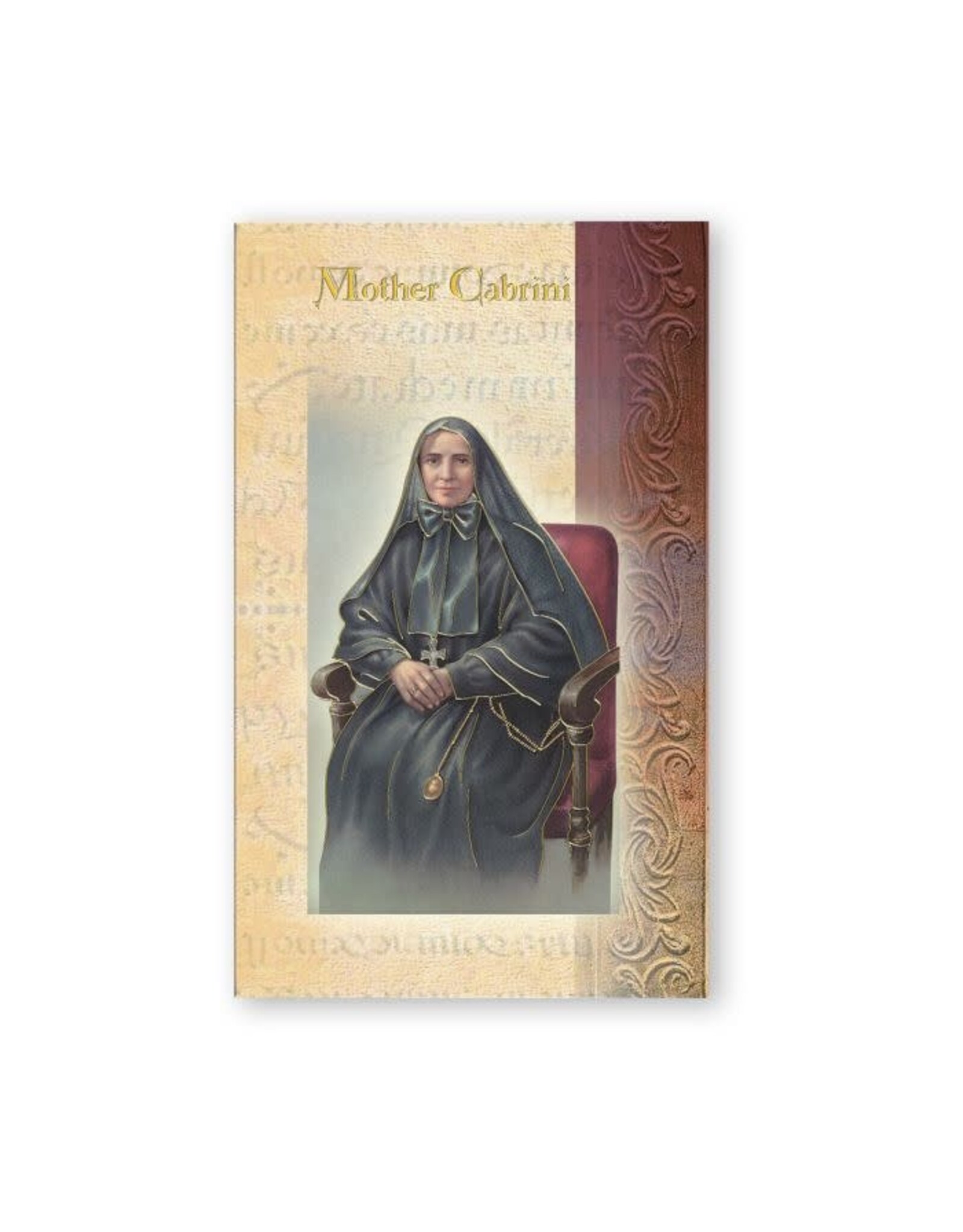 Hirten Saint Biography Folder - Mother Cabrini