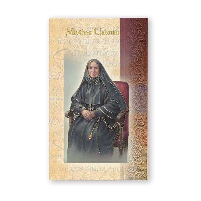 Saint Biography Folder St. Frances X. Cabrini Reilly's Church