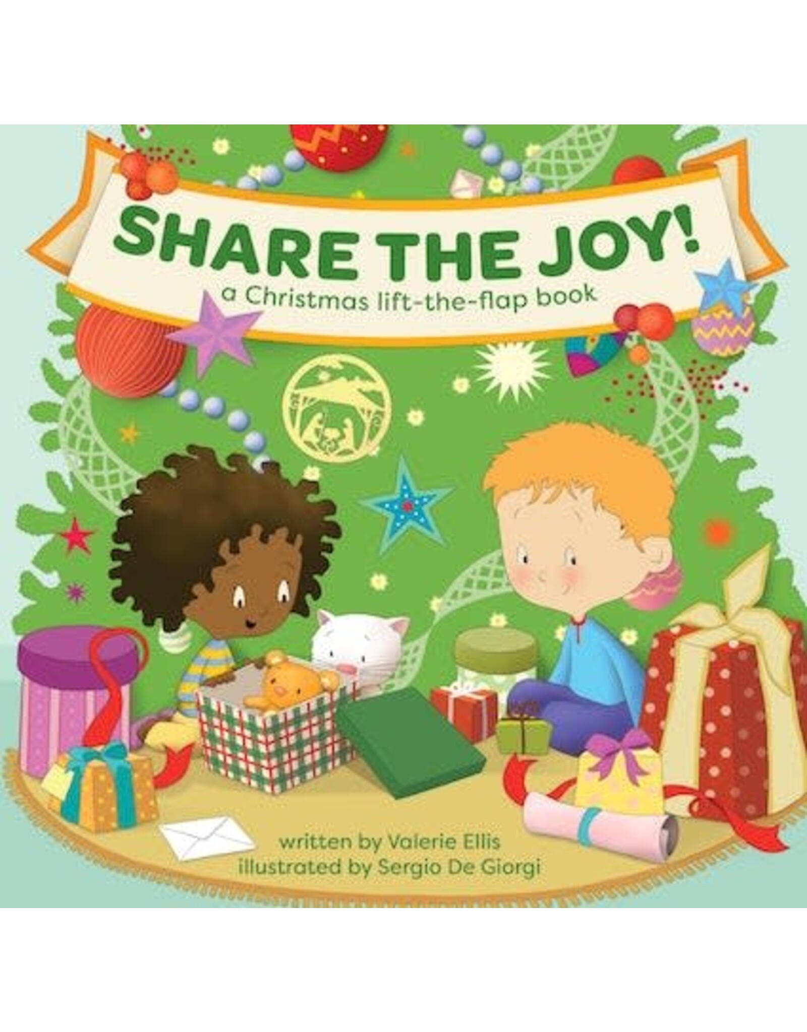 Paraclete Press Share the Joy! Christmas Lift-the-Flap Book