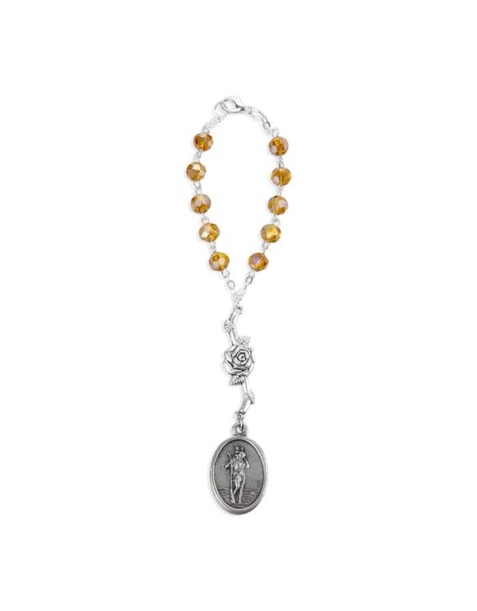 Hirten Decade Rosary-Safe Travels-St. Christopher