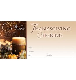 Hermitage Art Offering Envelopes - Thanksgiving (100)