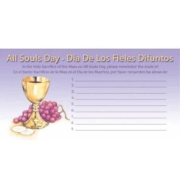 Hermitage Art Offering Envelopes-All Souls Day-Bilingual (100)