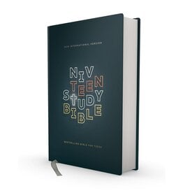 Zondervan NIV Teen Study Bible, Hardcover, Navy, Comfort Print