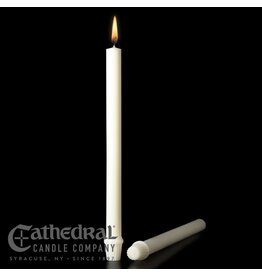 Cathedral Candle 100% Beeswax Altar Candles 1.5"x17" SFE (12)
