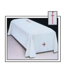 Harbro Urn Cover with Multicolor Cross