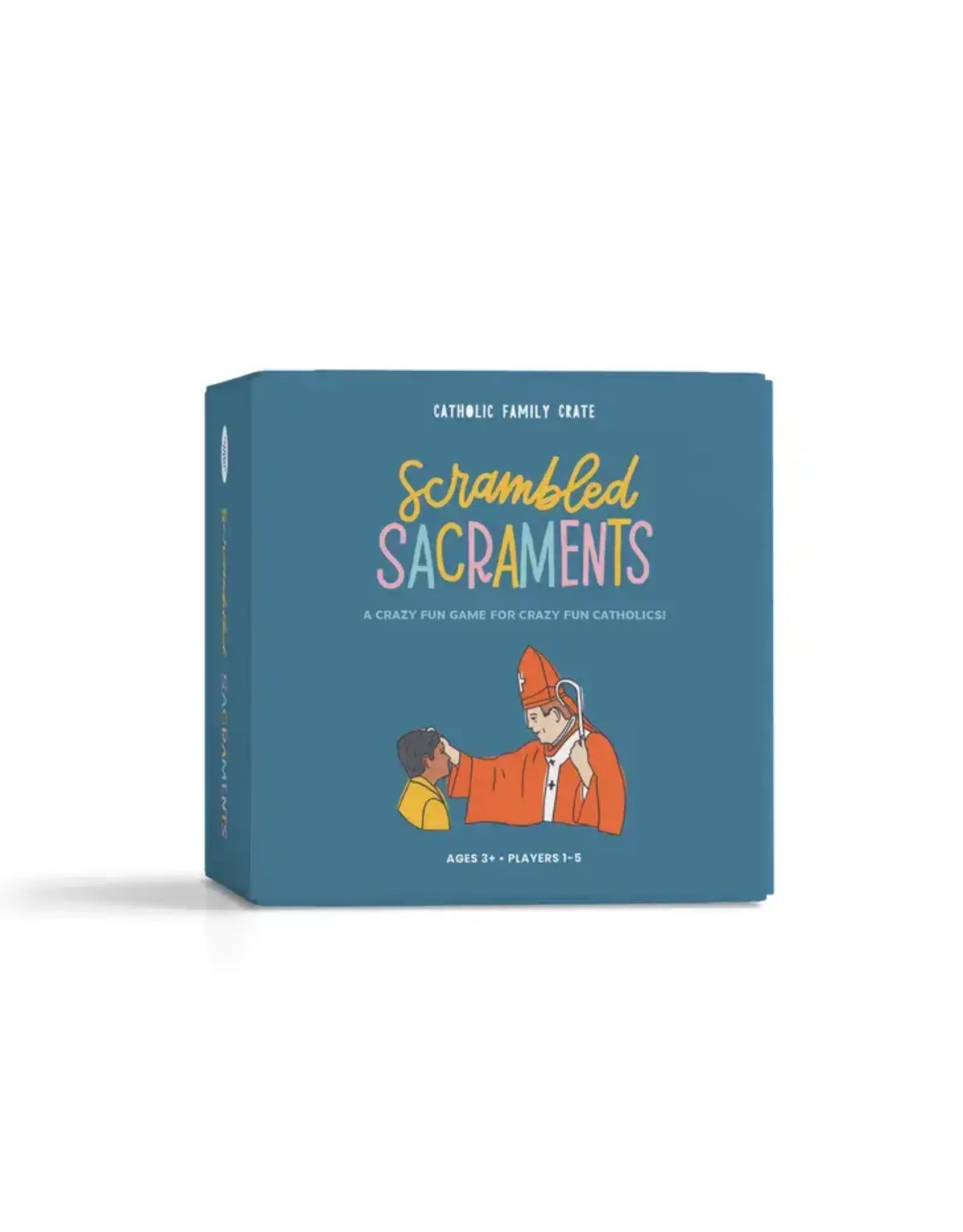 Catholic Family Crate Scrambled Sacraments Game