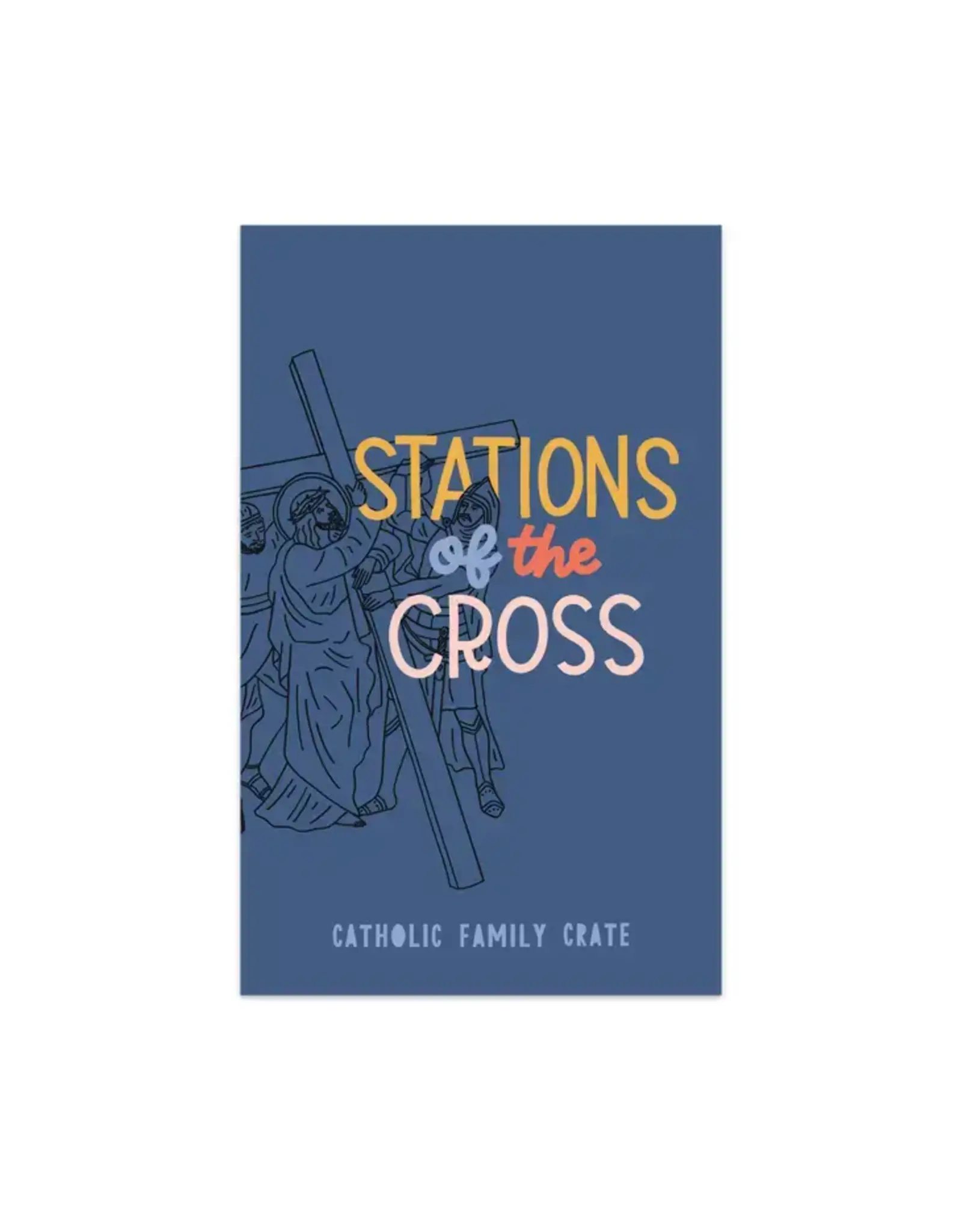 Catholic Family Crate Stations of the Cross Cards on Ring