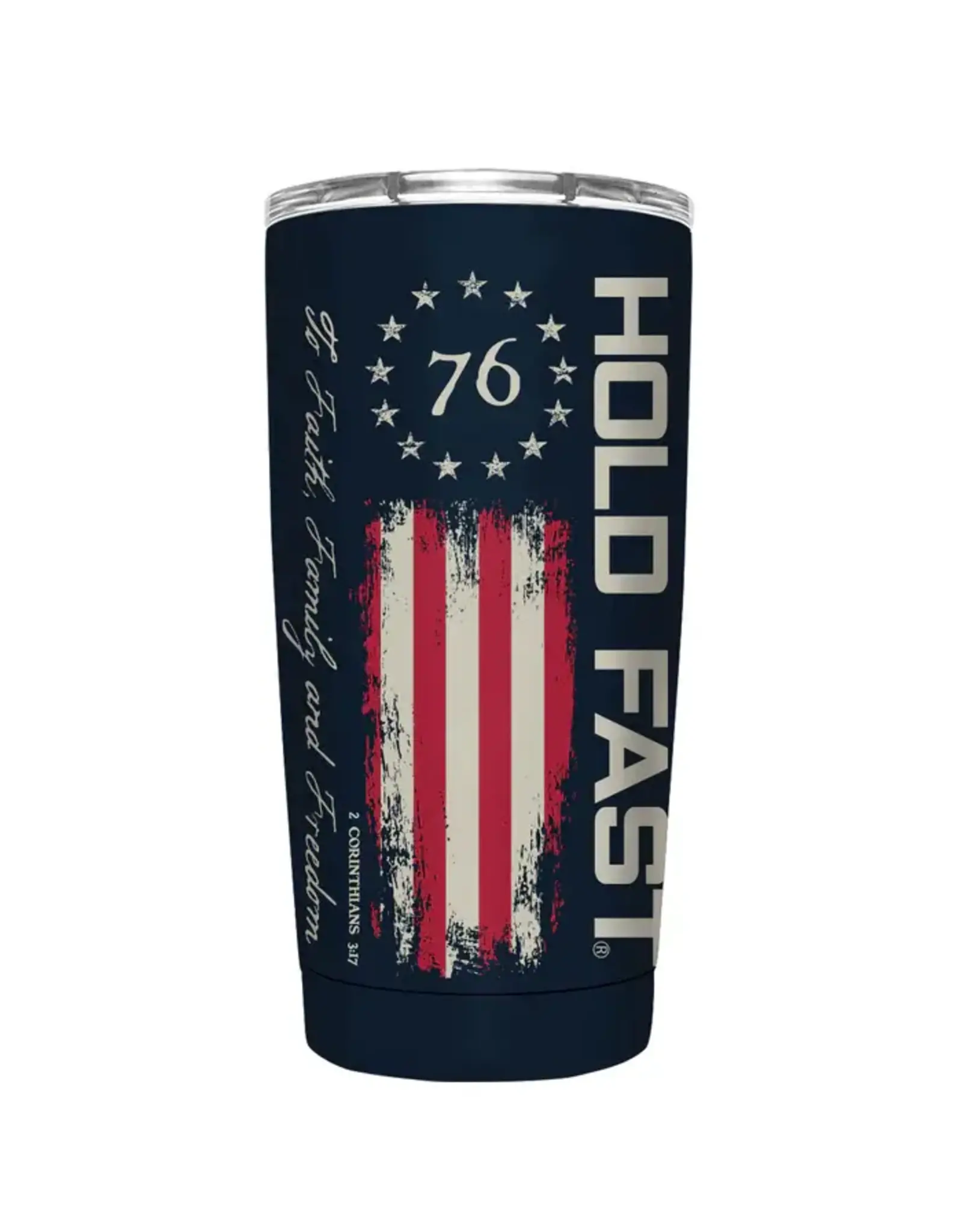 Kerusso Tumbler - Hold Fast Flag, 20oz Stainless Steel