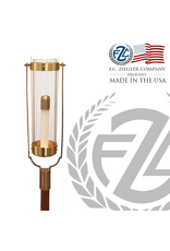 Ziegler Swinging Torch (Pair) w/Oil Candle Shell 56"