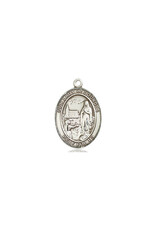 Bliss Our Lady of Lourdes Medal, Sterling Silver