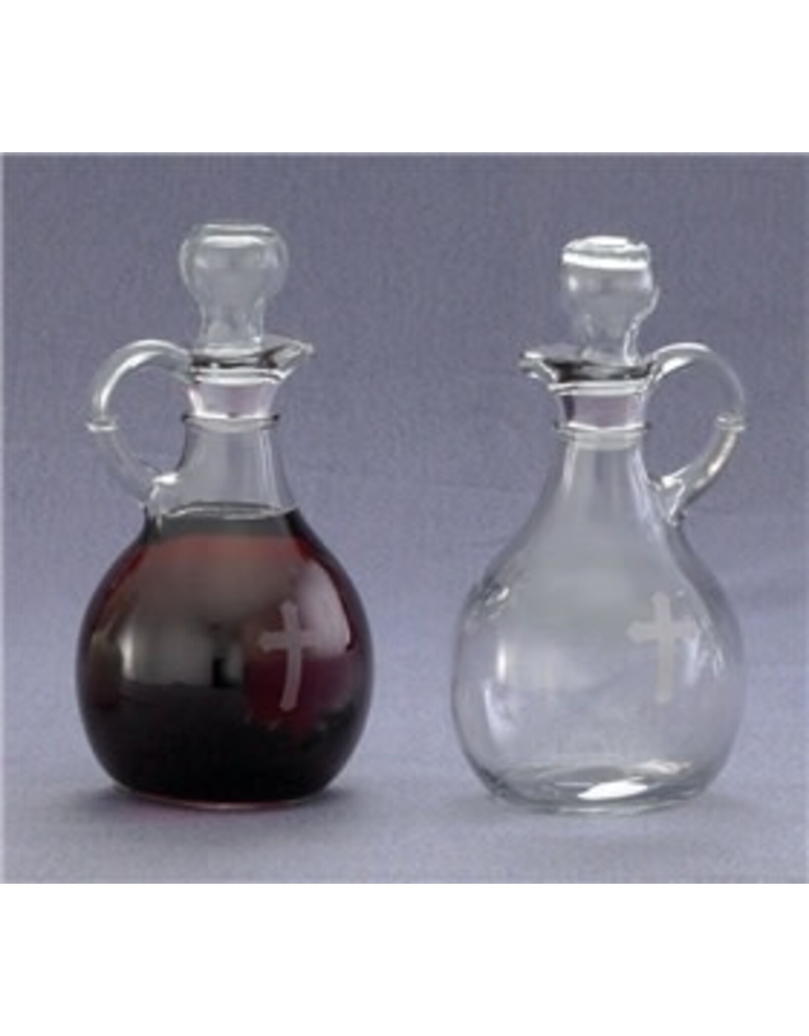 Alviti Creations Cruets 6-3/4" Height, 11 oz (Pair)