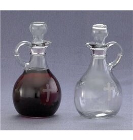 Alviti Creations Cruets 6-3/4" Height, 11 oz (Pair)