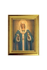 Hirten Picture - Our Lady of the Rosary (5x7")