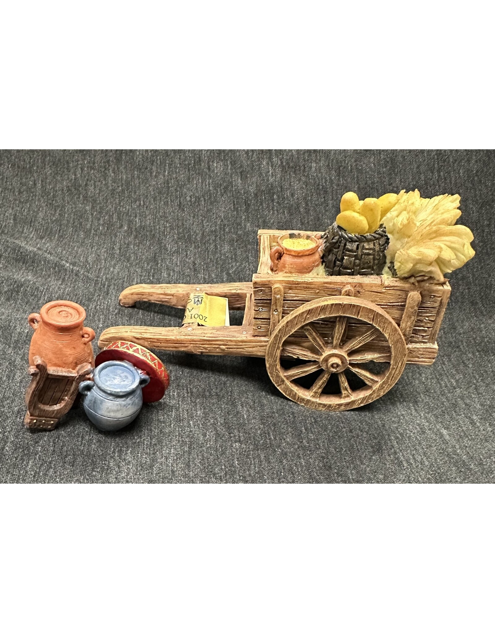 Roman Fontanini Harvest Cart