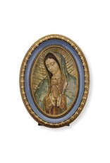Hirten Picture - Our Lady of Guadalupe, Oval, 5-1/2x7-1/2
