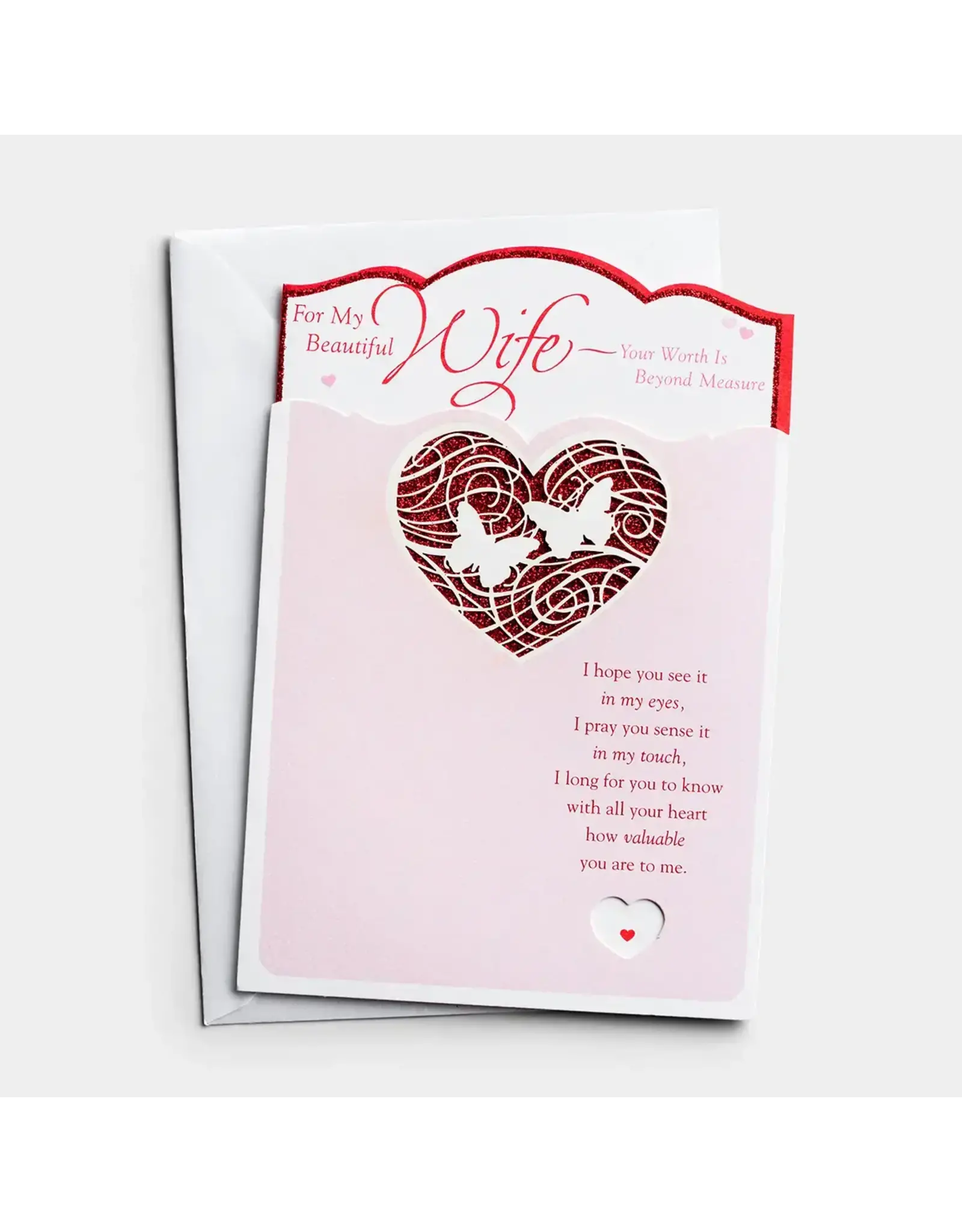 Dayspring Valentine's Day Card (Wife) - Worth Beyond Measure