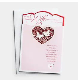 Dayspring Valentine's Day Card (Wife) - Worth Beyond Measure