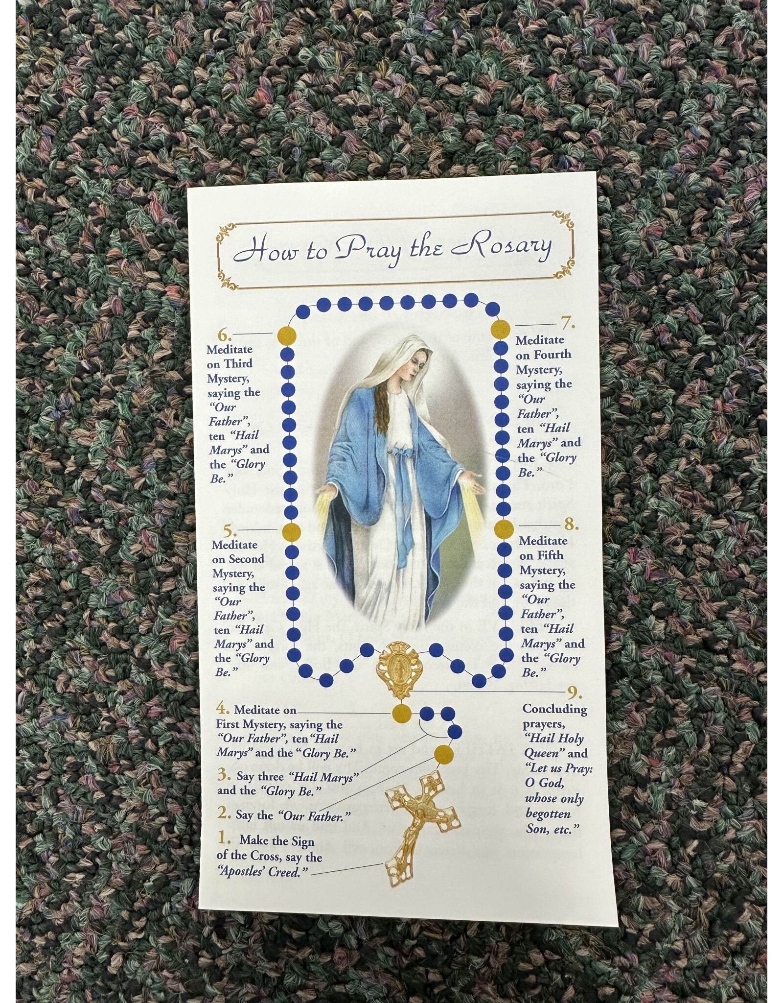 Prospect Hill How to Pray the Rosary Pamphlet