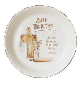 Abbey & CA Gift 'Bless this Kitchen' Serving Plate