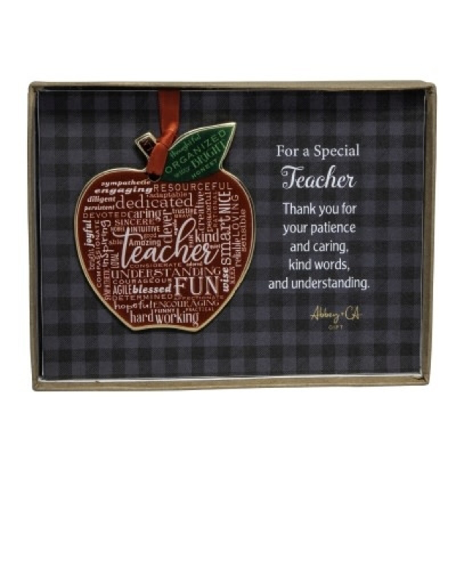 Abbey & CA Gift Teacher Gift - Apple Ornament