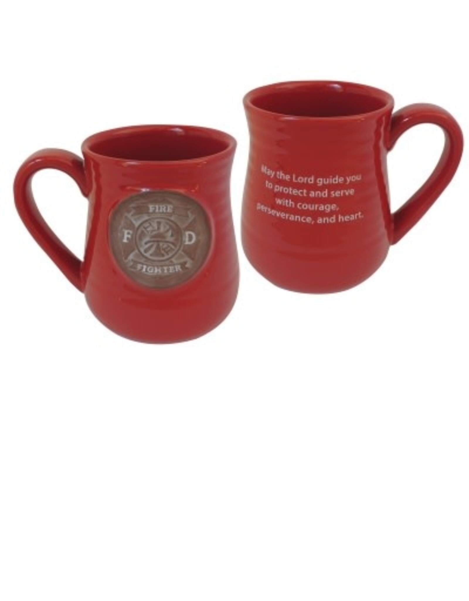 Abbey & CA Gift Firefighter Pottery Mug