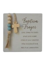 Abbey & CA Gift Baptism Prayer Plaque