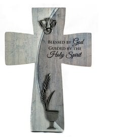Abbey & CA Gift OCIA (RCIA) Cross - Blessed & Guided