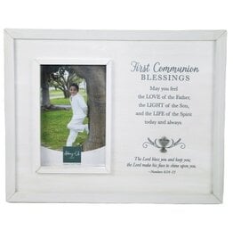 Abbey & CA Gift First Communion Picture Frame - Blessings