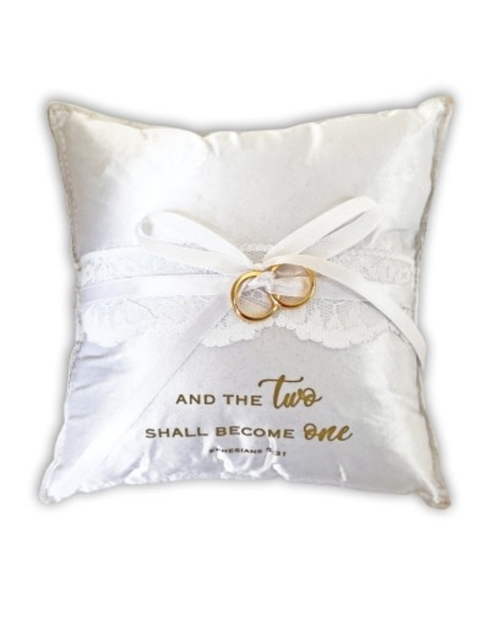 Abbey & CA Gift Ring Bearer Satin Pillow