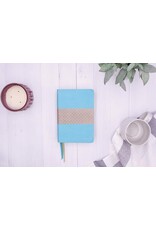 Zondervan NIV Giant Print Compact Bible, Leathersoft, Teal, Red Letter Edition, Comfort Print