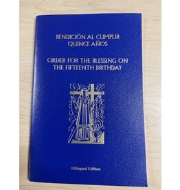 USCCB Order for the Blessing on the Fifteenth Birthday (Bilingual) (Quinceanera) - Not currently available