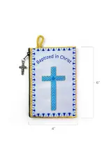 Logos Baptism Rosary Pouch