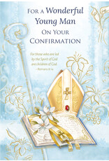 Greetings of Faith Card - Confirmation (Boy), Wonderful Young Man