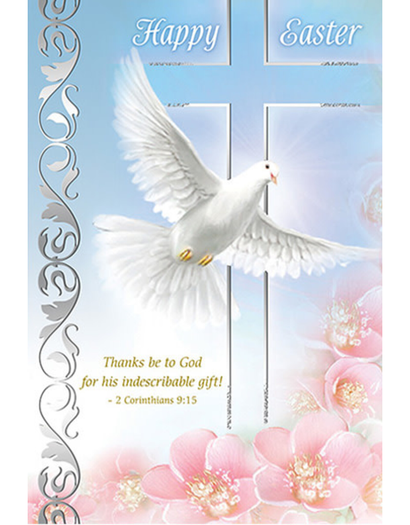 Greetings of Faith Card - Easter, Dove