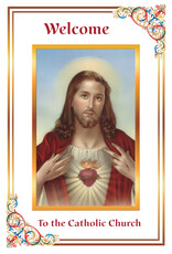 Greetings of Faith Card - OCIA (RCIA), Sacred Heart