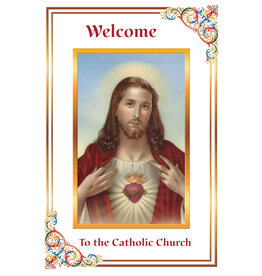 Greetings of Faith Card - OCIA (RCIA), Sacred Heart