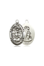 Bliss St. Michael the Archangel Medal - Sterling Silver (1")
