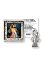 Hirten Divine Mercy Pocket Statue with Holy Card