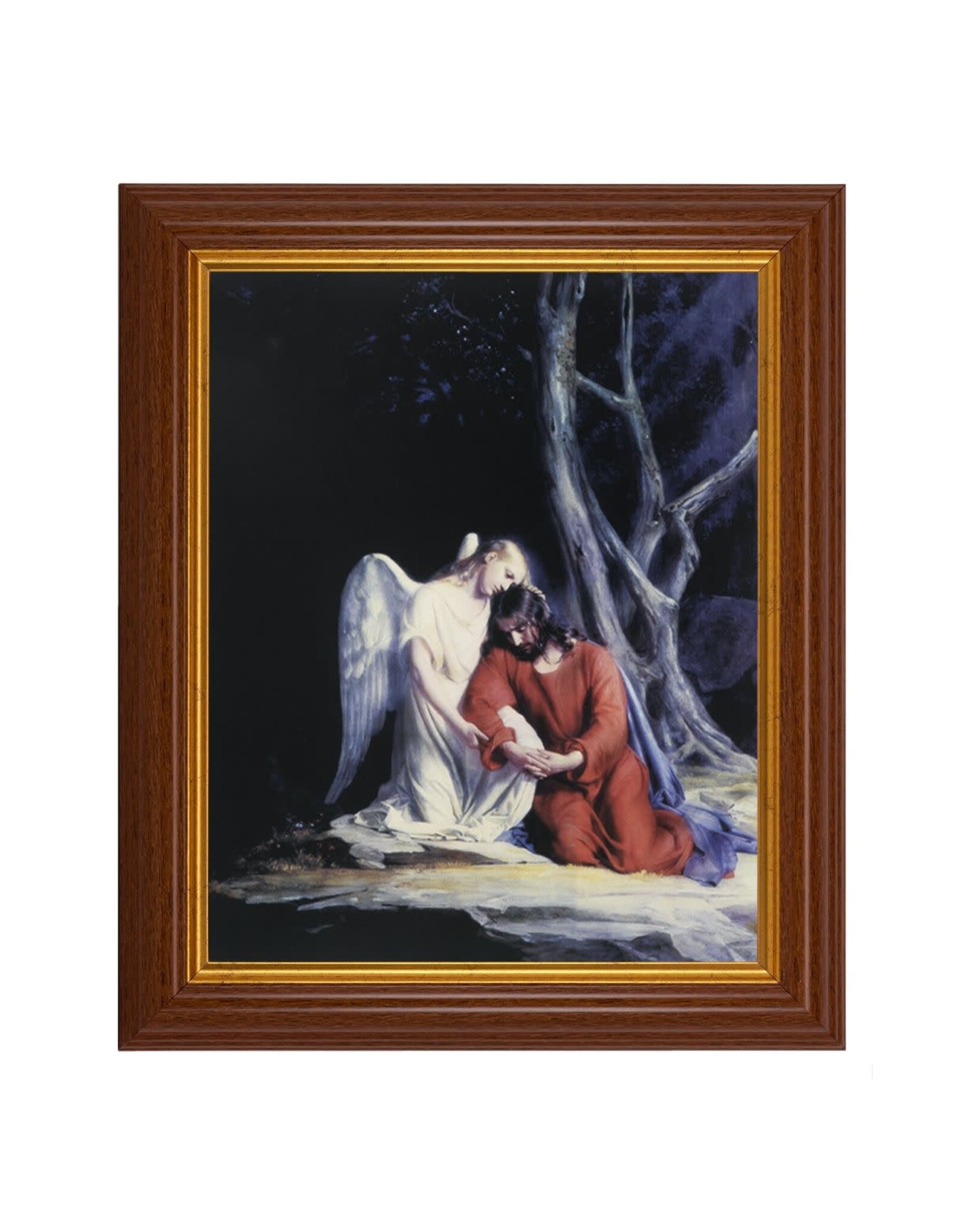 Hirten Agony in the Garden Framed Art Picture 8"x 10"