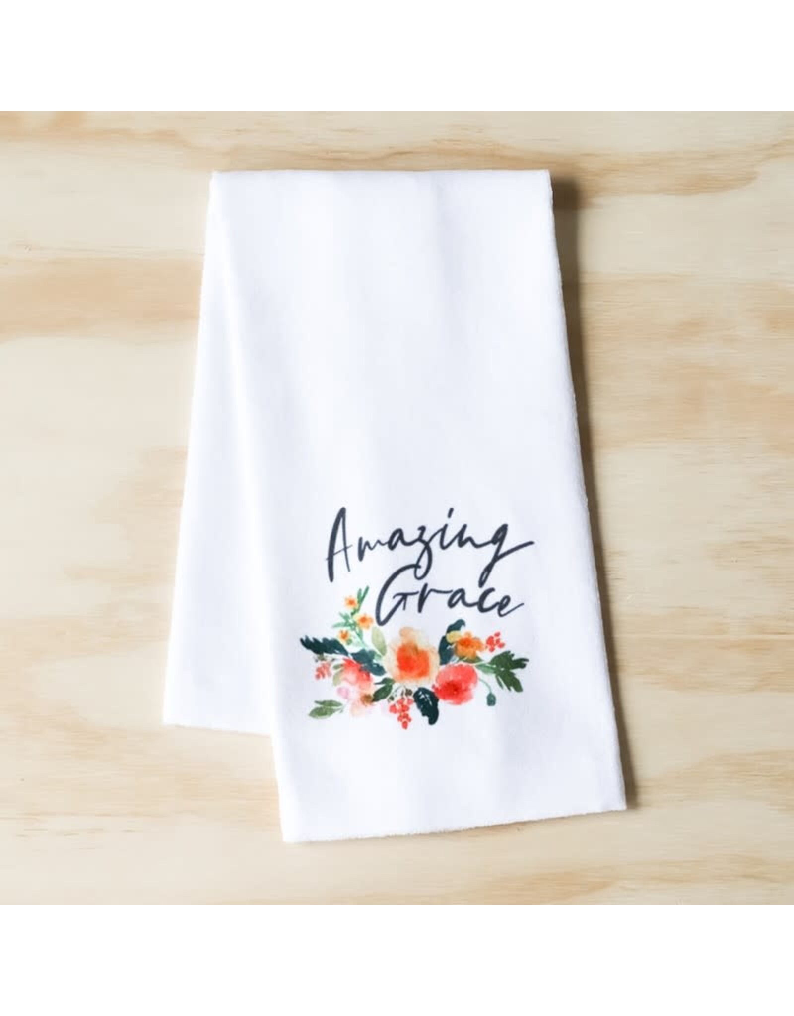 Little Birdie Dish Towel - Amazing Grace, Camille Floral