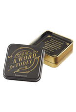 Christian Art Gifts Word for Today Scripture Cards in a Gift Tin