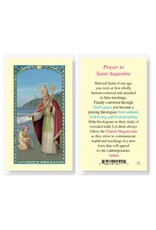 Hirten Holy Card, Laminated - St. Augustine