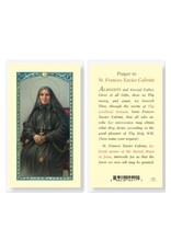 Hirten Holy Card, Laminated - Mother Cabrini