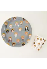 Be a Heart Paper Plates - All Saints