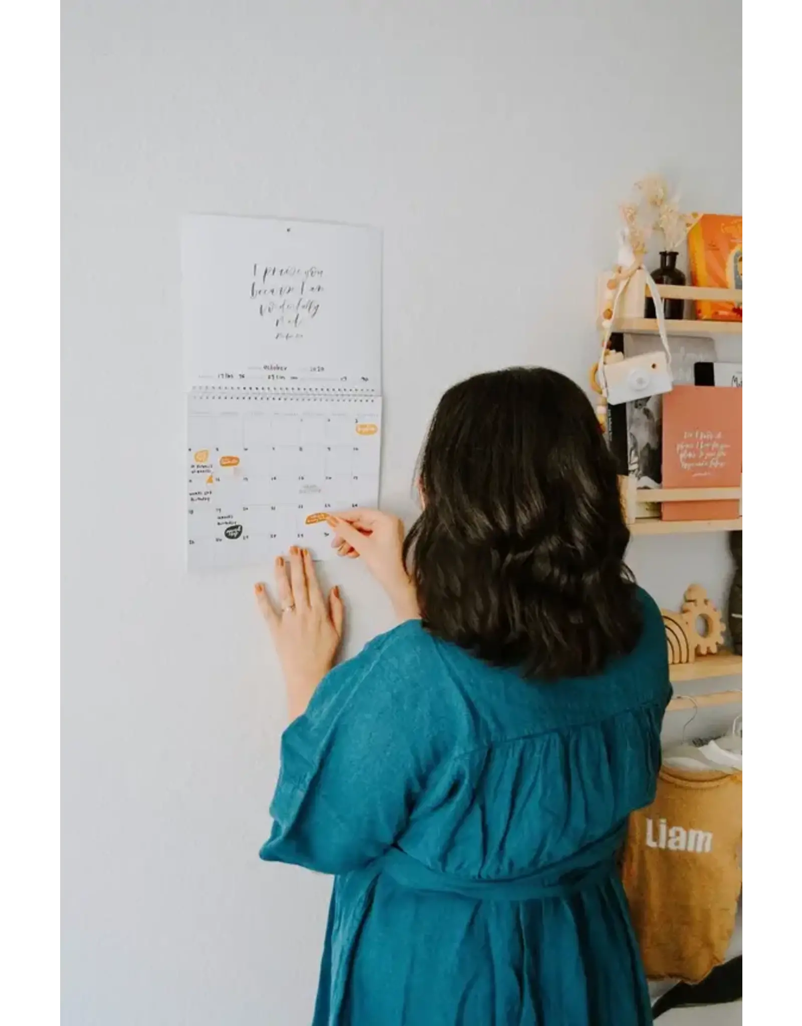 Be a Heart Christian Baby Milestone Calendar