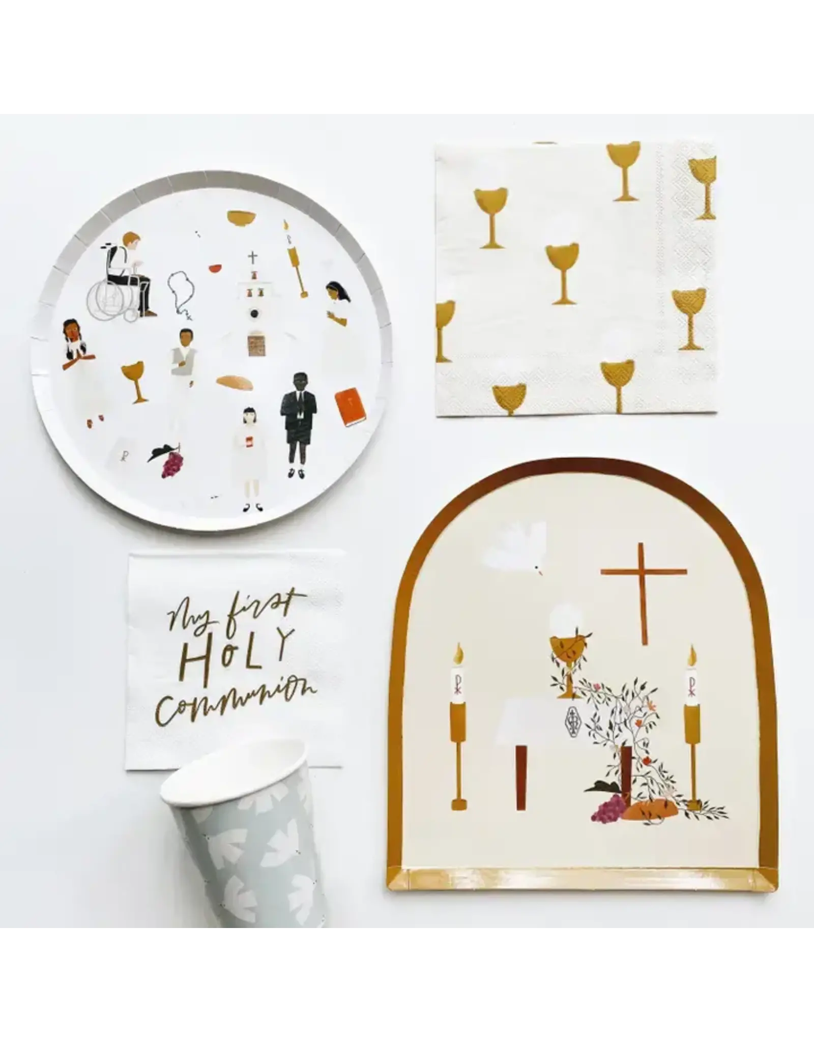 Be a Heart Paper Plates - Communion, Dinner