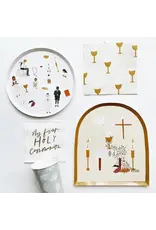 Be a Heart Paper Plates - Communion, Cocktail