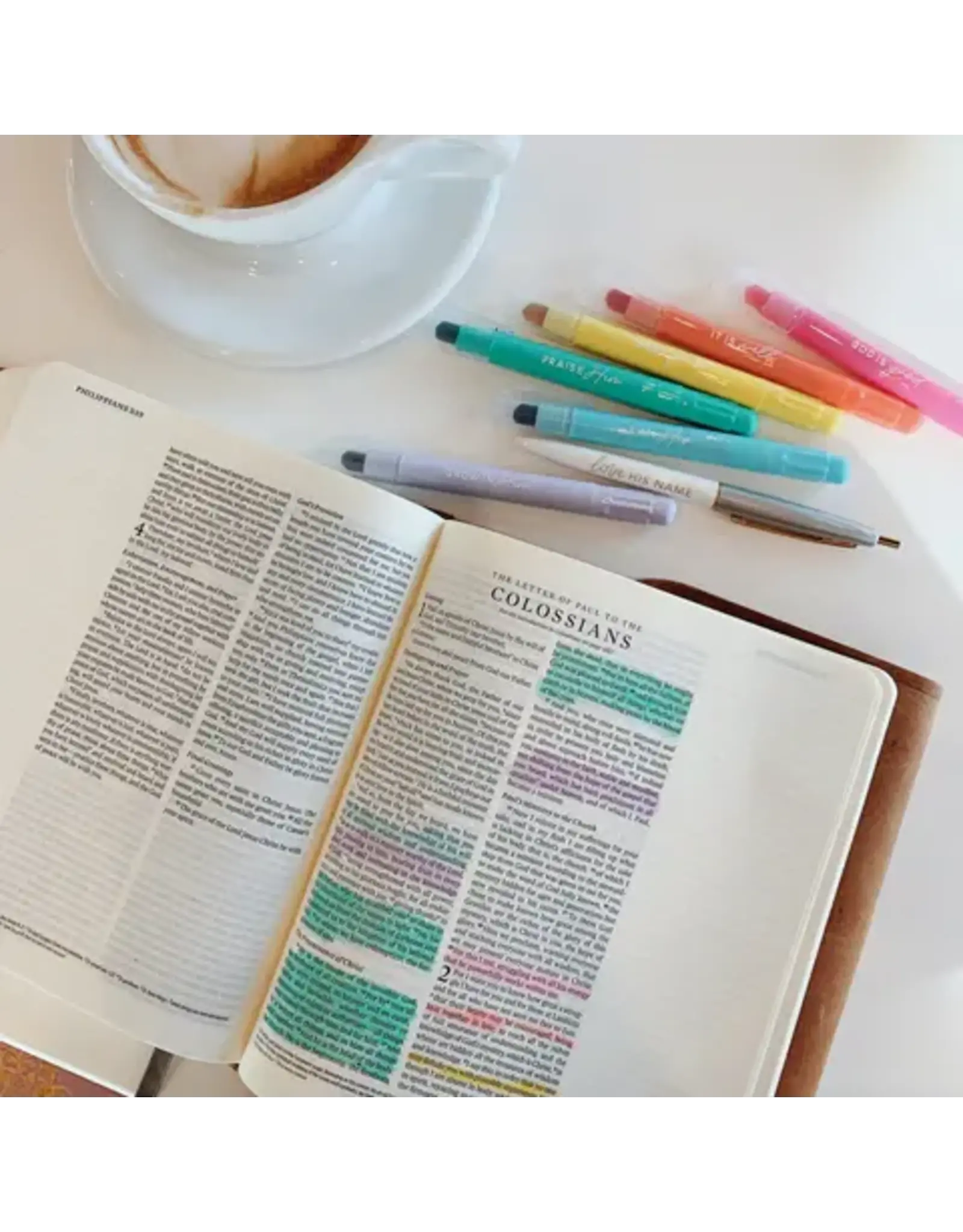 The Daily Grace Co. Pastel Bible Highlighter Set of 6