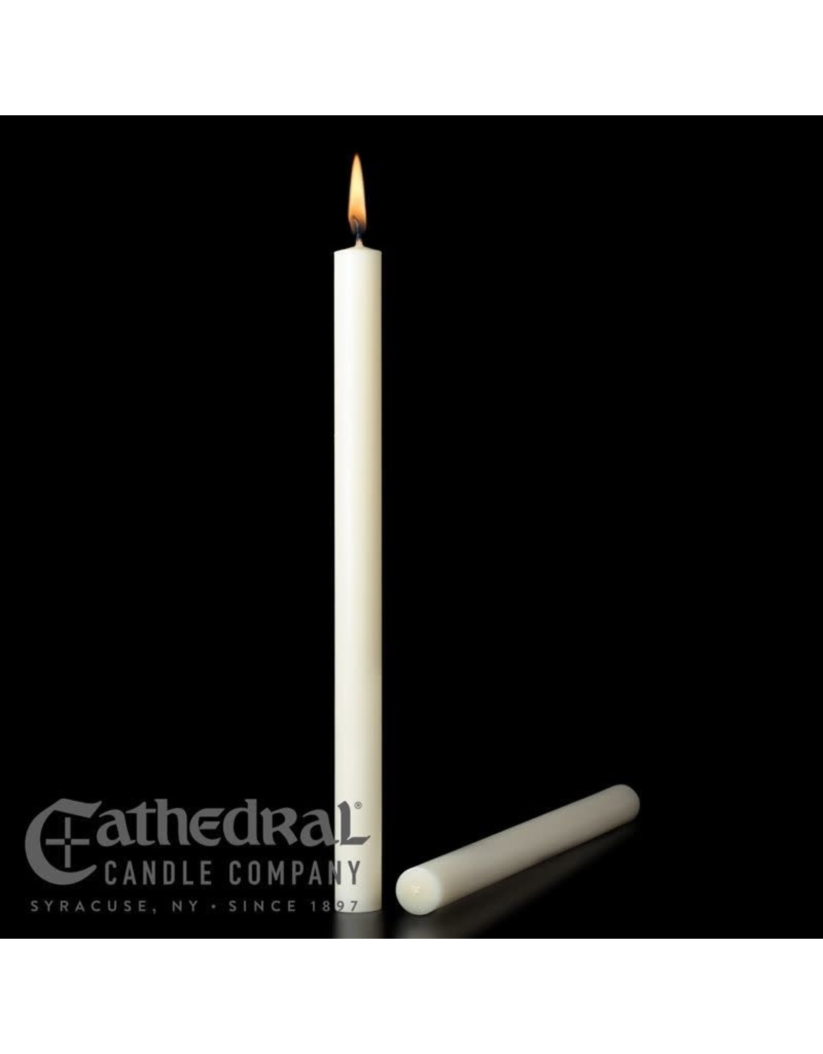 Cathedral Candle 51% Beeswax Altar Candles 1.75"x24" PE (6)